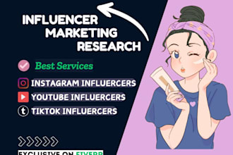 find best instagram, tiktok, youtube influencers  marketing