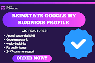 recover your suspended google business profile fix gmb unsuspend gmb listing