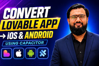 convert lovable to ios and android using capacitor