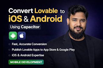 convert lovable to ios and android using capacitor