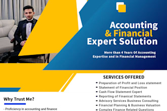 help you with financial statements and financial analysis