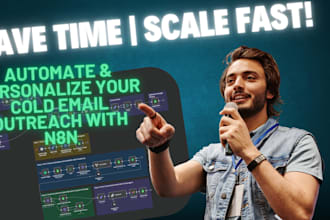 set up personalized cold email outreach automation with n8n