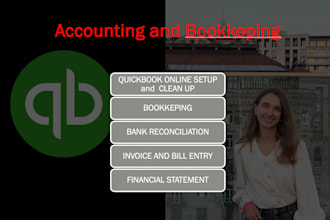 be your quickbooks online virtual accountant and bookkeeper