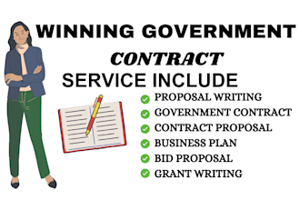creative winning government contracts commercial bid grant proposal