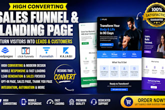 create leadpages clickfunnels funnelish kajabi sales funnel onepage landing page