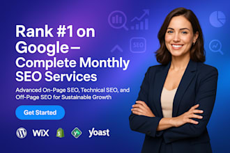 offer complete monthly SEO services for better google ranking