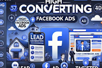 create and manage facebook advertising campaign to generate quality leads
