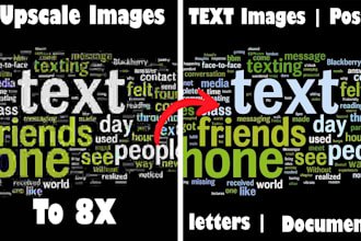 upscale your photos to high resolution quality 8x quality