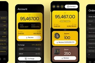 develop custom fintech app, neobank app, payment app investment app
