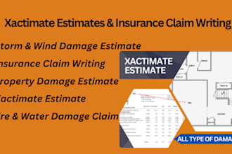 do provide xactimate estimates and claim writing