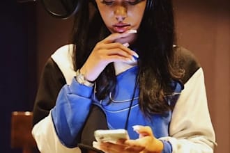 be your female singer and songwriter in english, german, spanish for pop and edm