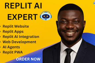 create website with replit  develop replit ai apps ai integration n8n automation