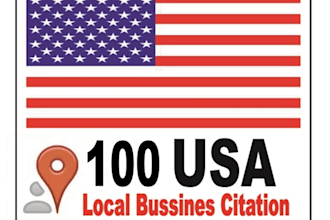 manually create top 50 USA local citations