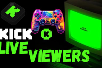 do kick live viewers