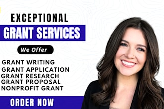 grant proposal writing grant research grant application business plan rfps