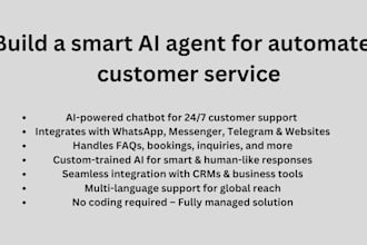 build a smart ai agent for automated customer service