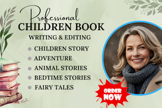 ghostwrite kids story book, children story book children book writer short story