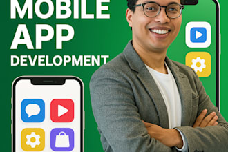 create a custom mobile app ios, android