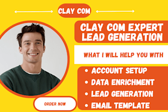 set up workflows using clay com hubspot apollo io and zapier