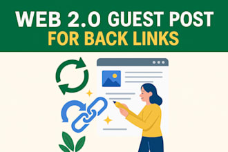 build manual link building social platform websites