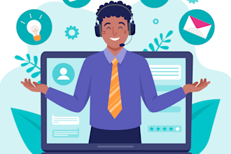 manage your CRM, be your  reliable virtual assistant, provide customer support