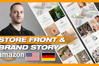 design your amazon storefront brand store and brand story