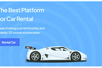 car rental website car dealer car detailing rental website car booking yacth
