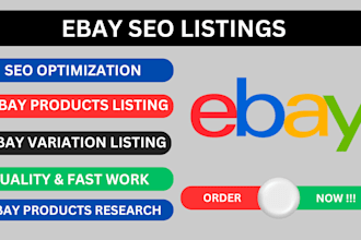 do ebay listing template, ebay product listing, ebay SEO listing, ebay lister
