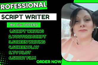 ghostwrite your movie script, screenwriting, screenplay, film script, tv series