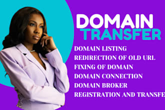 fix domain, connect and redirect transfer mask domain