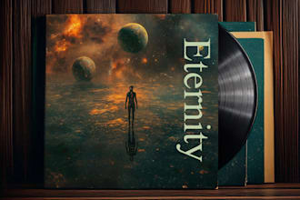 design a unique ai generated album cover using midjourney