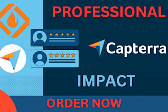 get your profile impact on capterra and sourceforge