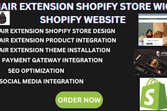 style a stunning shopify hair store for wig and hair extentions