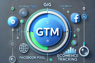 set up google tag manager and facebook pixel for tracking and retargeting