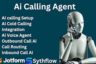 do jotform ai agents, synthflow voice agent, caller agent and jotform workflow