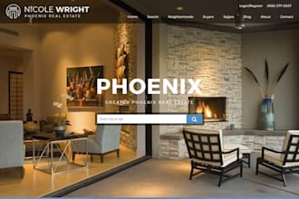 design realtor website real estate agent website wordpress idx mls wix website