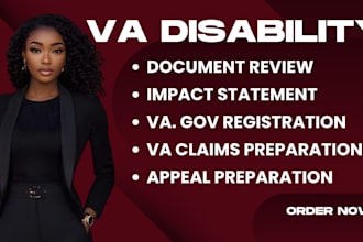 assist you with your VA disability claims and appeal