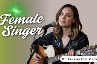 be your versatile female vocalist singer, songwriter on any genre of music