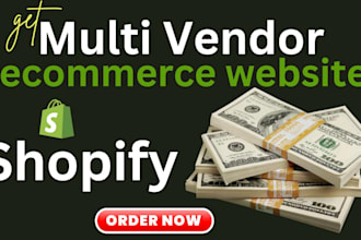 create multi vendor ecommerce marketplace shopify website shopify dropshipping