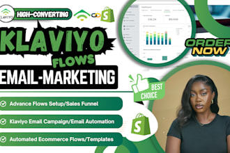 setup klaviyo email marketing flows klaviyo email audit shopify marketing