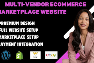 build a professional multi vendor ecommerce market place website