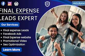 generate final expense leads final expense facebook ads burial insurance leads