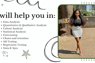 do data analysis, stata, interpretations, reports with spss