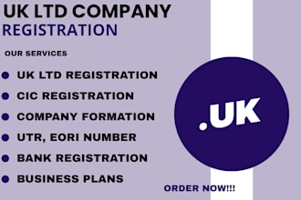 do UK company registration, ltd setup and vat assistance