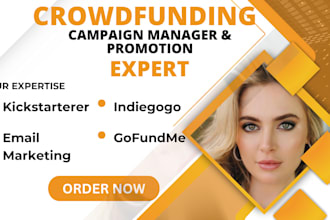 promote crowdfunding campaign on kickstarter indiegogo gofundme wefunder
