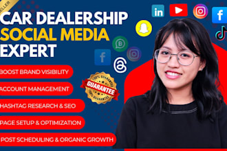 be your car dealership, car rental social media marketer and content creator