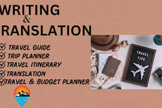 write professional travel article,  guide, and lifestyle blog writing