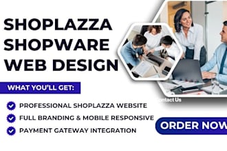 design and redesign your ecommerce website using shoplazza sellfy and shopware