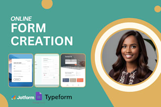 create customized and responsive form with using jotform typeform google form