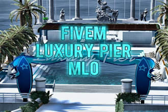 create custom fivem mlos, interiors, ymaps, and maps for gta v servers